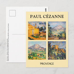 Paul Cezanne - Landscape Masterpieces Selection Postcard