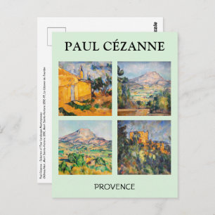 Paul Cezanne - Landscape Masterpieces Selection Postcard