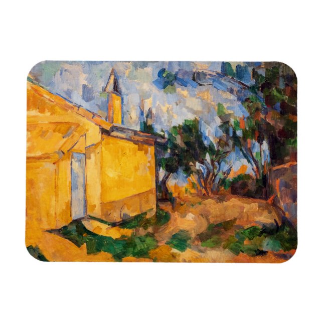 Paul Cezanne - Le Cabanon de Jourdan Magnet (Horizontal)