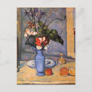 Paul Cezanne - Le Vase Bleu Postcard