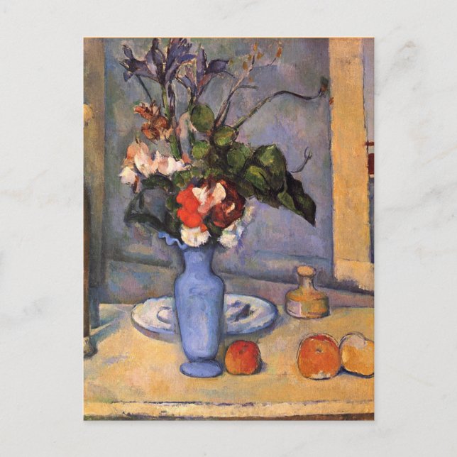 Paul Cezanne - Le Vase Bleu Postcard (Front)