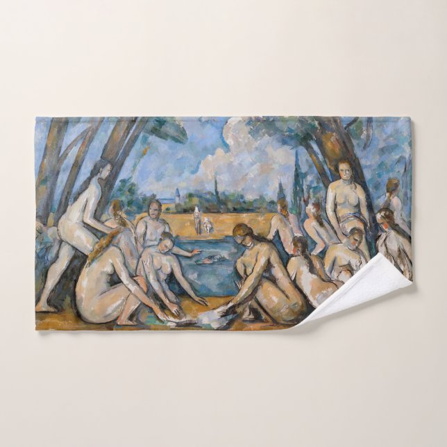 Paul Cezanne - Les Grandes Baignoires (Serviette à main)