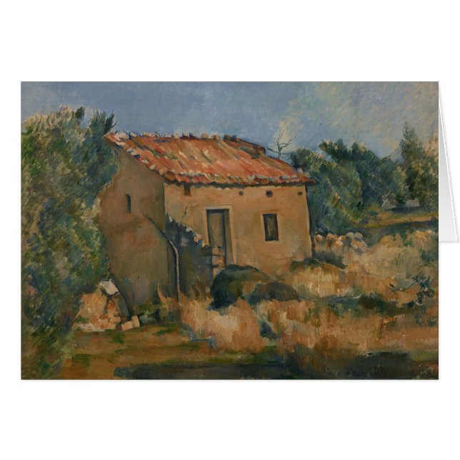 Paul Cezanne - Maison abandonnée (Devant horizontal)