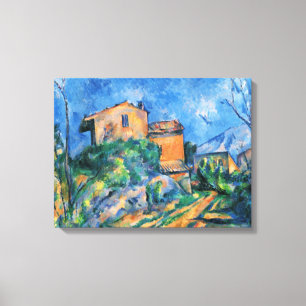 Paul Cezanne "Maison Maria with a View of Chateau  Canvas Print