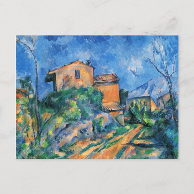 Paul Cezanne "Maison Maria with a View of Chateau Postcard (Front)