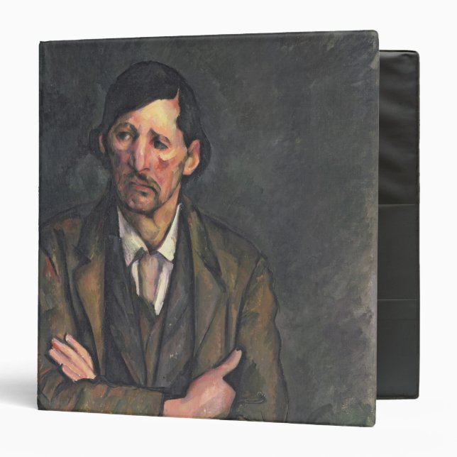 Paul Cezanne | Man with Crossed Arms, c.1899 Binder (Front/Inside)