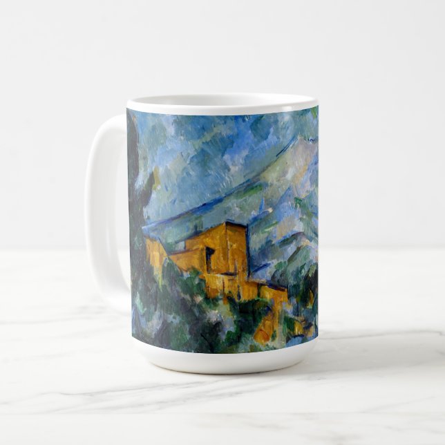 Paul Cezanne - Mont Saint-Victoire & Chateau Noir Coffee Mug (Front Left)