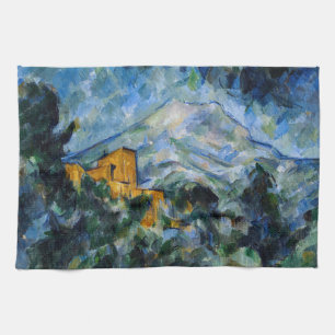 Paul Cezanne - Mont Saint-Victoire & Chateau Noir Kitchen Towel