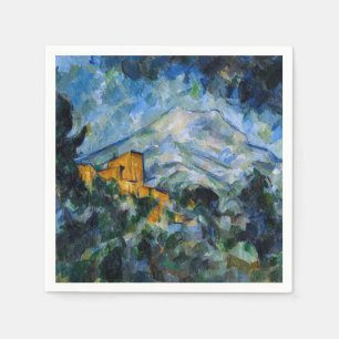 Paul Cezanne - Mont Saint-Victoire & Chateau Noir Napkin