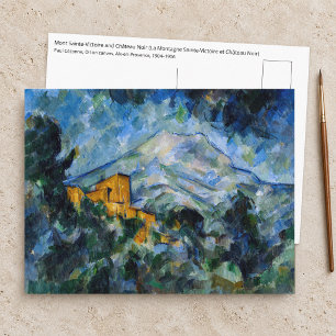 Paul Cezanne - Mont Saint-Victoire & Chateau Noir Postcard