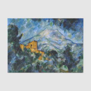 Paul Cezanne - Mont Saint-Victoire & Chateau Noir Tissue Paper