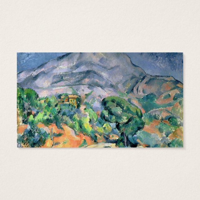 Paul Cezanne | Mont Sainte-Victoire, 1900 (Dos)