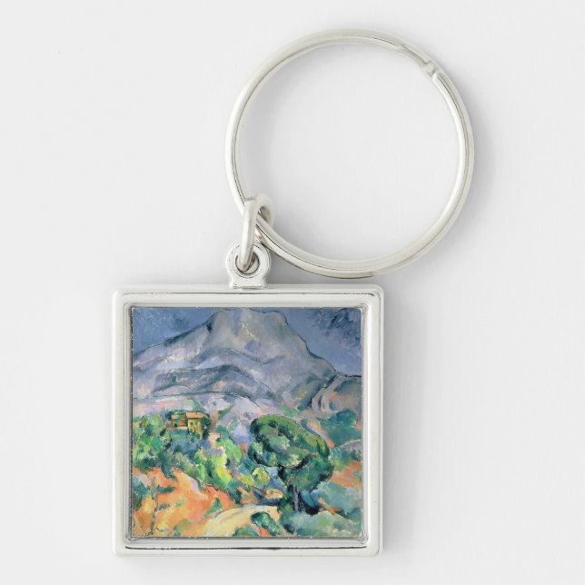 Paul Cezanne | Mont Sainte-Victoire, 1900 Keychain (Front)