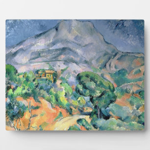 Paul Cezanne   Mont Sainte-Victoire, 1900 Plaque