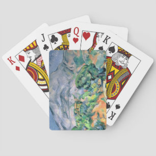 Paul Cezanne Mont Sainte-Victoire, 1900 Playing Cards