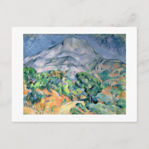 Paul Cezanne   Mont Sainte-Victoire, 1900 Postcard
