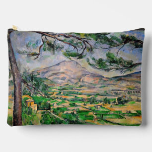 Paul Cezanne - Mont Sainte-Victoire and Large Pine Accessory Pouch