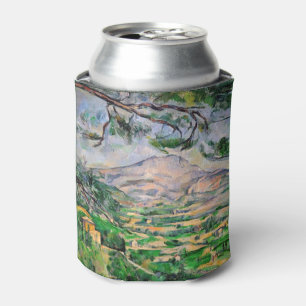 Paul Cezanne - Mont Sainte-Victoire and Large Pine Can Cooler