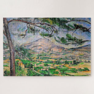 Paul Cezanne - Mont Sainte-Victoire and Large Pine Jigsaw Puzzle