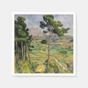 Paul Cezanne - Mont Sainte-Victoire and Viaduct Napkin