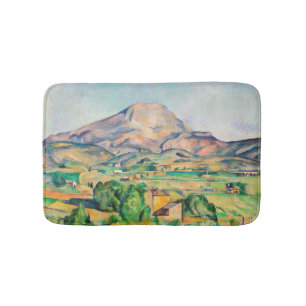 Paul Cezanne - Mont Sainte-Victoire Bath Mat