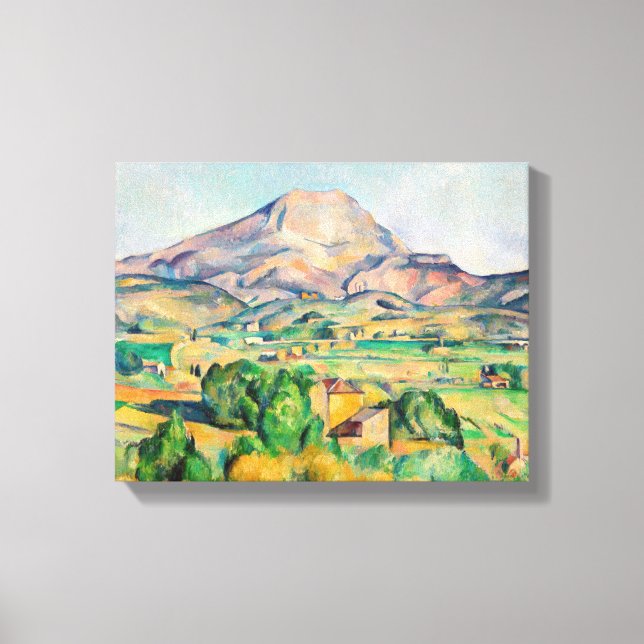 Paul Cezanne - Mont Sainte-Victoire Canvas Print (Front)