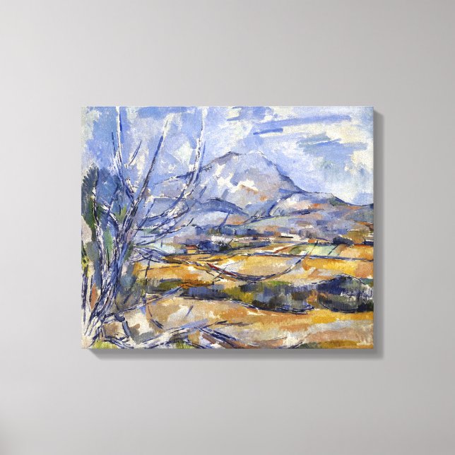 Paul Cezanne Mont Sainte-Victoire Canvas Print (Front)