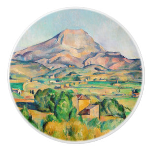 Paul Cezanne - Mont Sainte-Victoire Ceramic Knob