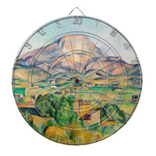Paul Cezanne - Mont Sainte-Victoire Dartboard