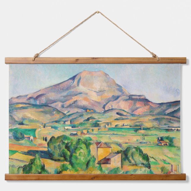 Paul Cezanne - Mont Sainte-Victoire Hanging Tapestry (Front)