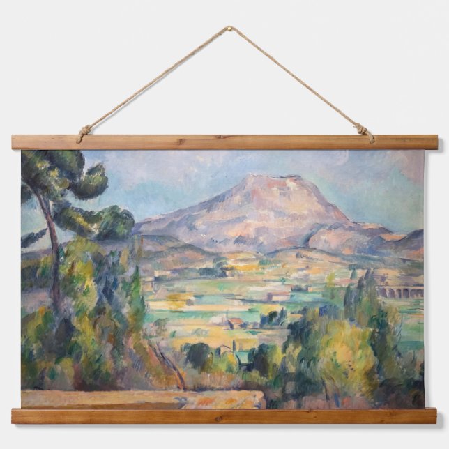 Paul Cezanne - Mont Sainte-Victoire Hanging Tapestry (Front)