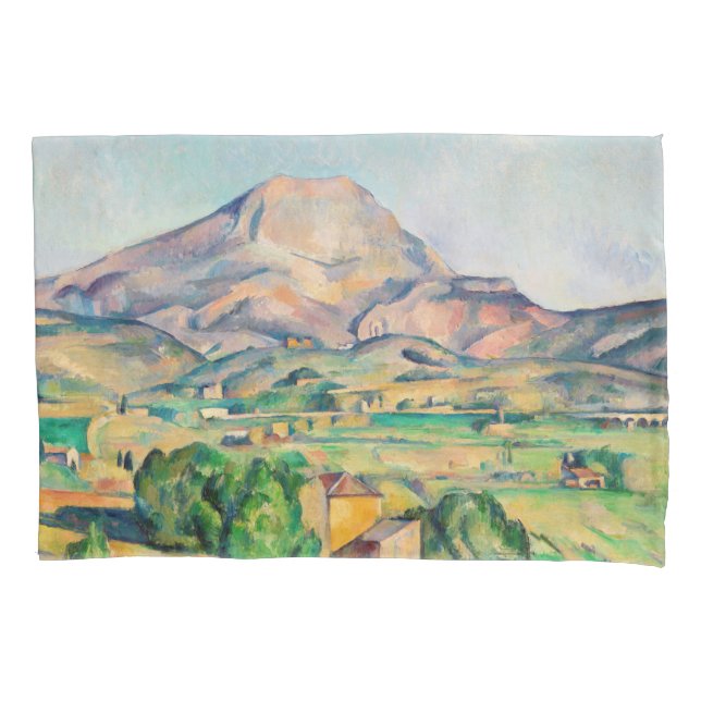 Paul Cezanne - Mont Sainte-Victoire Pillowcase (Front)