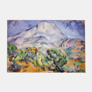 Paul Cezanne - Mont Sainte-Victoire, Tholonet Road Doormat