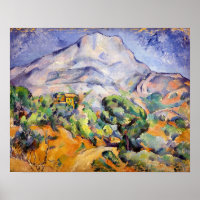 Paul Cezanne - Mont Sainte-Victoire, Tholonet Road