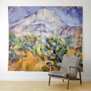 Paul Cezanne - Mont Sainte-Victoire, Tholonet Road Tapestry
