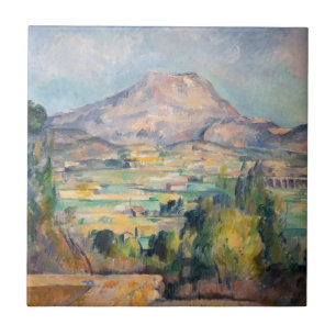 Paul Cezanne - Mont Sainte-Victoire Tile