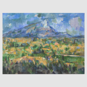 Paul Cezanne - Mont Sainte-Victoire Tissue Paper