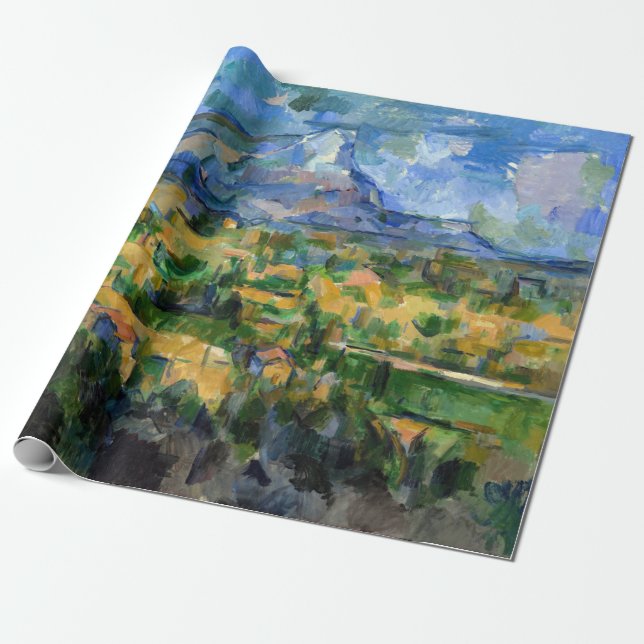 Paul Cezanne - Mont Sainte-Victoire Wrapping Paper (Unrolled)