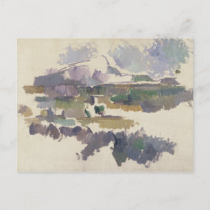 Paul Cezanne Montagne Sainte-Victoire, 1904-05 Postcard
