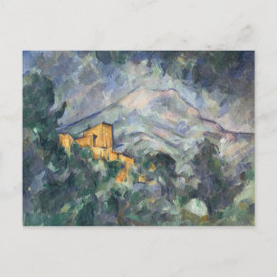 Paul Cezanne   Montagne Sainte-Victoire and the Bl Postcard