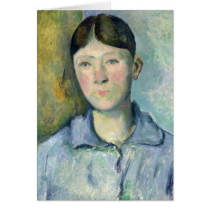 Paul Cezanne Portrait of Madame Cezanne, 1885-90