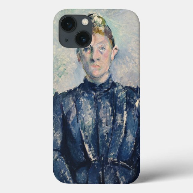 Paul Cezanne | Portrait of Madame Cezanne, c.1890  Case-Mate iPhone Case (Back)