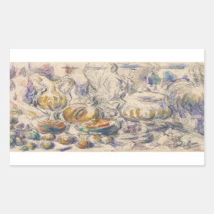 Paul Cezanne - Pot and Soup Tureen Sticker