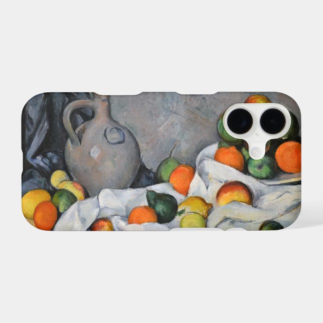 Paul Cezanne - Rideau, bol de jug et de fruits (Verso (Horizontal))