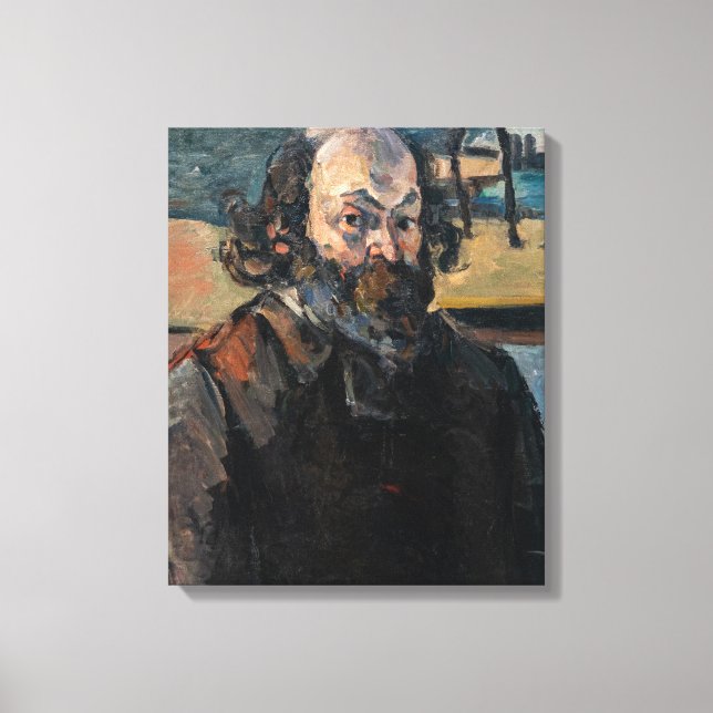 Paul Cezanne - Self-portrait Canvas Print (Front)