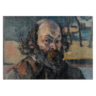 Paul Cezanne - Self-portrait Cutting Board