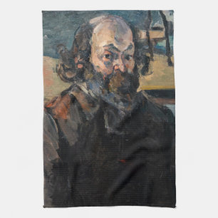 Paul Cezanne - Self-portrait Kitchen Towel