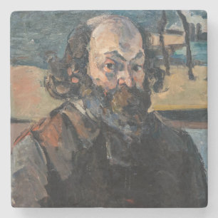 Paul Cezanne - Self-portrait Stone Coaster