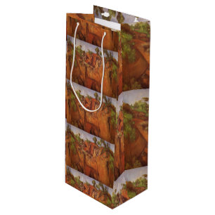Paul Cezanne Steinbruch Bibemus Wine Gift Bag