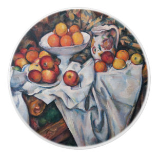 Paul Cezanne - Still Life, Apples and Oranges Ceramic Knob